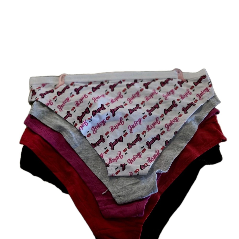 Juicy Couture Los Angeles, California Intimates 5 Pack Lingerie.Size L. NWT - Picture 3 of 6